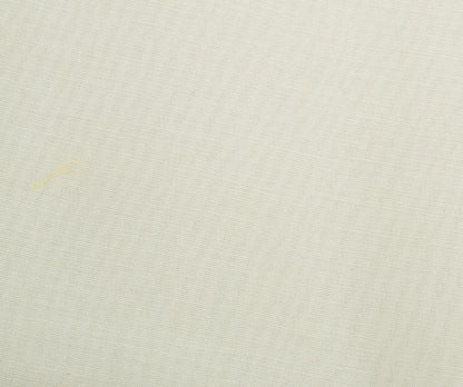 Cream Banarasi Dupatta Indian Art Silk Woven Zari Brocade Long Stole Scarves