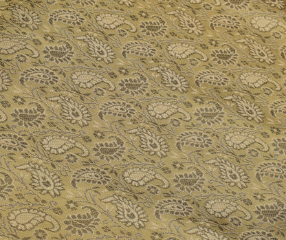 Dining Table Top Cover 48 Square Indian Banarasi Silk Woven Paisley Gift Cloth