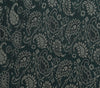 48 Sq Dining Table Top Cover Banarasi Silk Woven Paisley Homedecor Cloth Green
